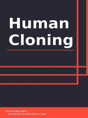 cover image of Human Cloning
